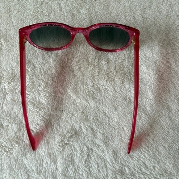 Gucci Women\'s‎ Gradient Cat Eye Sunglasses Sparkly Pink GG0035S main image 6